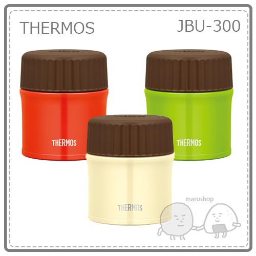 【日本】THERMOS 膳魔師 真空 斷熱 不鏽鋼 保溫 保冷 保溫罐 食物罐 300ml 三色 JBU-300