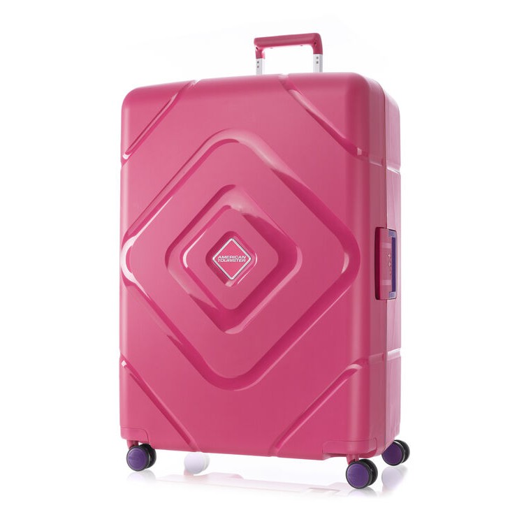 AMERICAN TOURISTER TRIGARD系列 29吋飛機輪行李箱 PP框箱(莓粉)出清震撼價