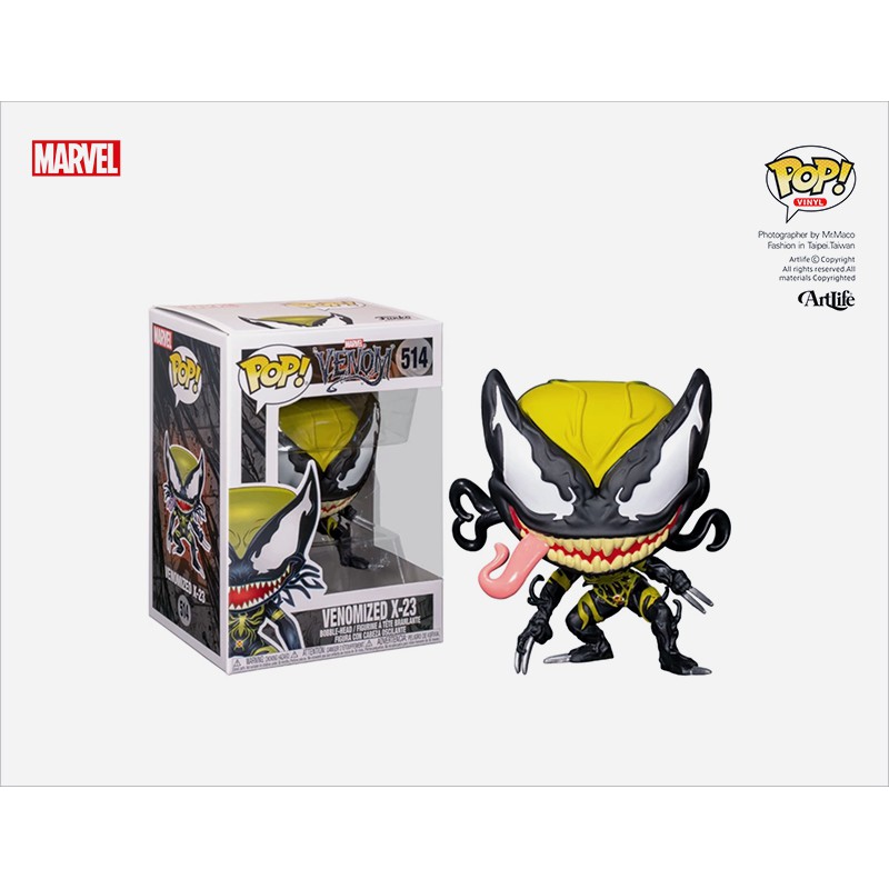 Artlife ㊁ FUNKO POP MARVEL Venom Venomized X-23 漫威 猛毒 金鋼狼