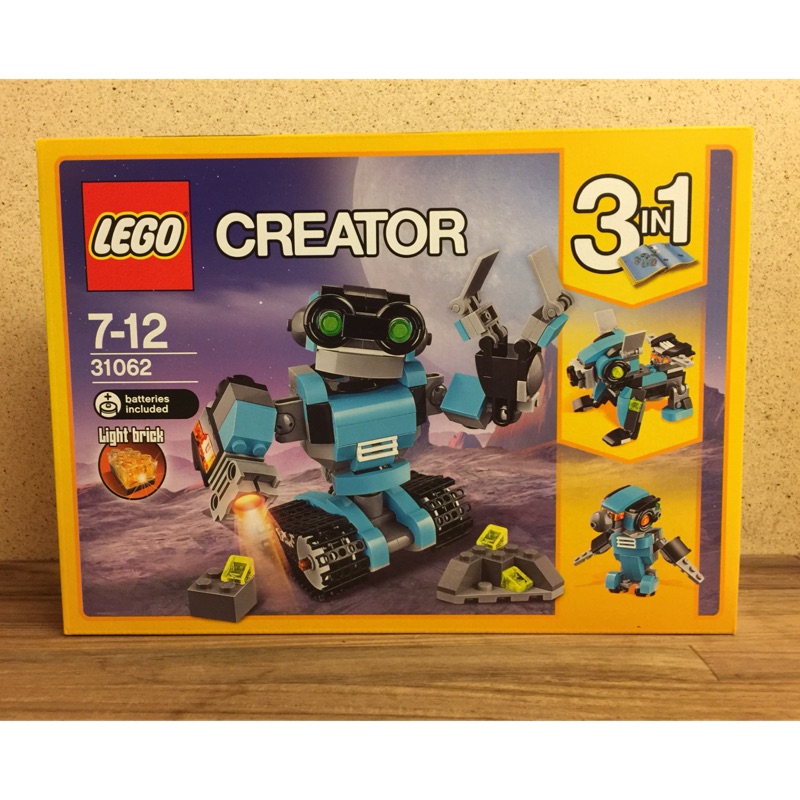  LEGO 31062 探險機器人