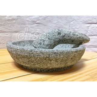 印尼 花崗岩石頭研磨器ULEKAN BATU 香料研磨/輾壓缽