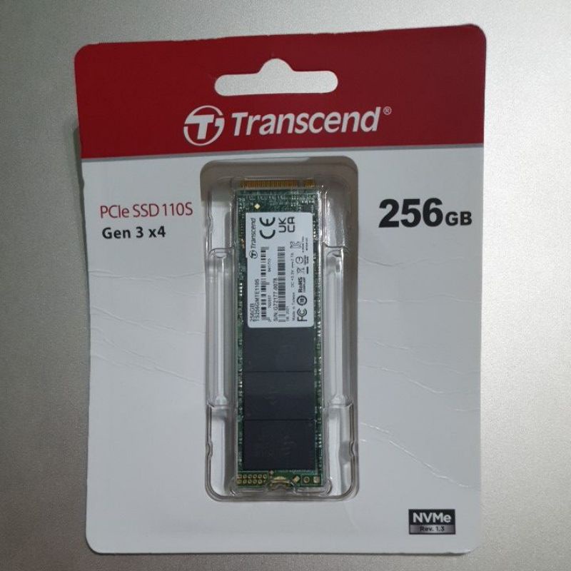 Transcend 創見 PCle SSD 110S 256GB