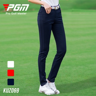 ┇PGM 春夏季高爾夫女褲女士長褲純色golf修身運動褲子