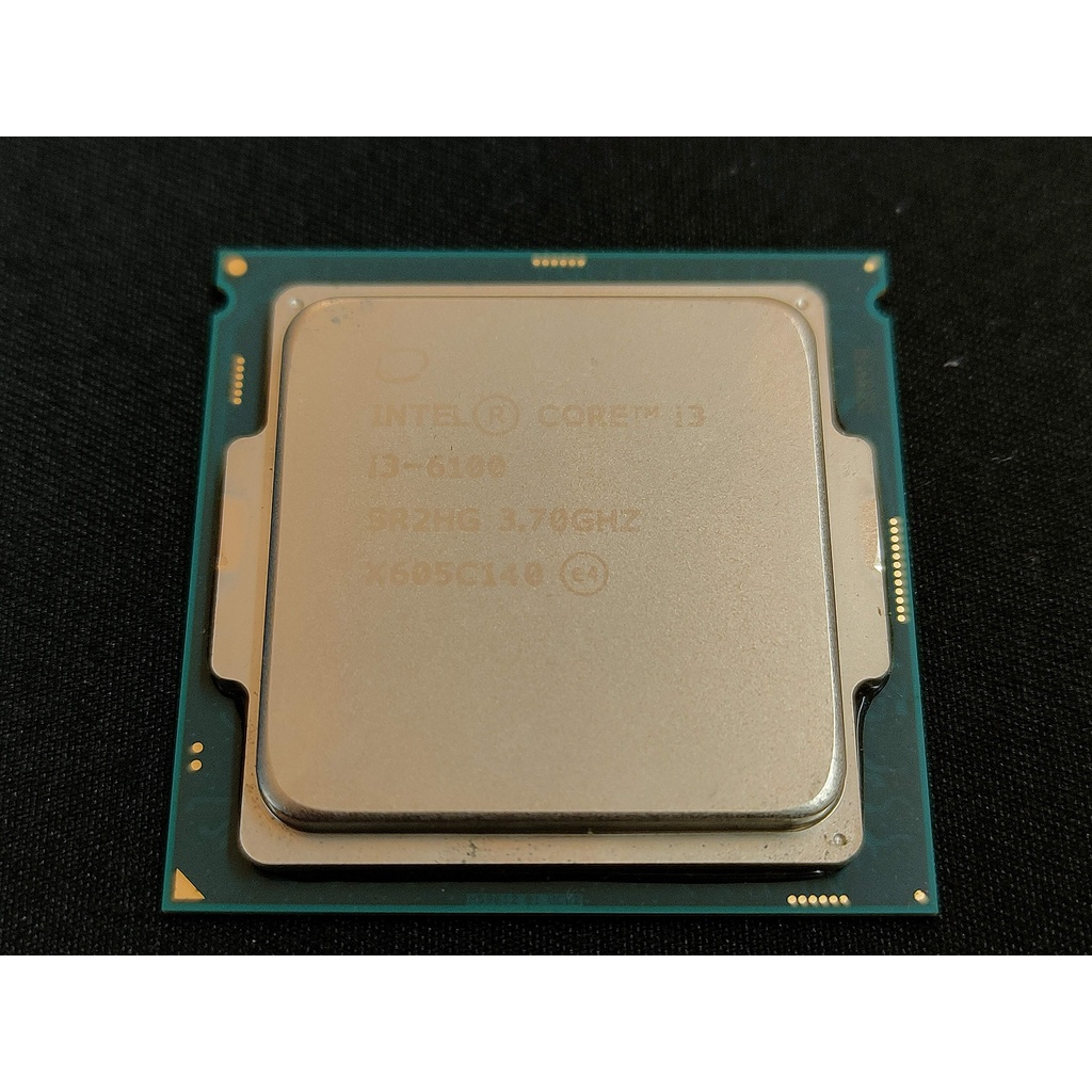 Intel Core I3 6100 3.7G 3MB LGA 1151 雙核心 四執行緒 六代 CPU