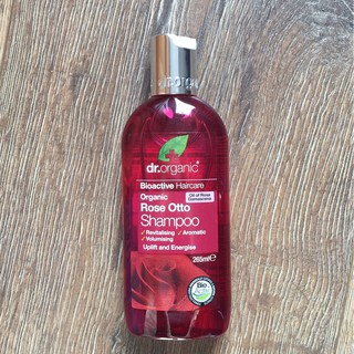 英國製 Dr. Organic Rose Otto Shampoo 奧圖玫瑰洗髮精 有機新品