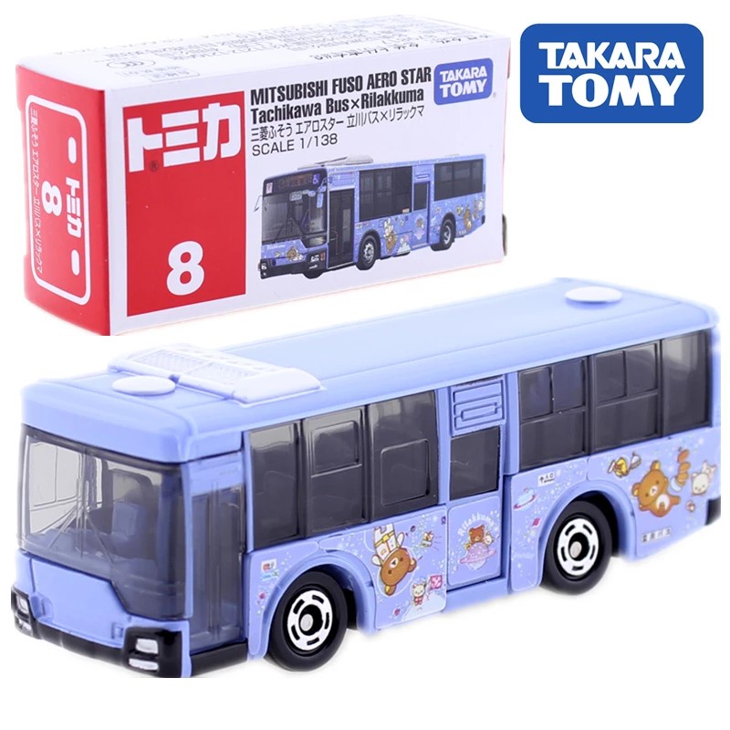 TOMICA NO.8 拉拉熊巴士 代理 現貨《動漫貨櫃玩具批發》