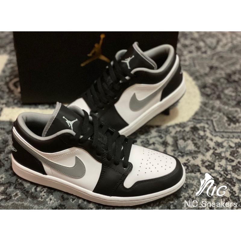 ✤ NIC_Sneakers ✤ Air Jordan 1 Low Shadow 黑白灰 影子 553558-040