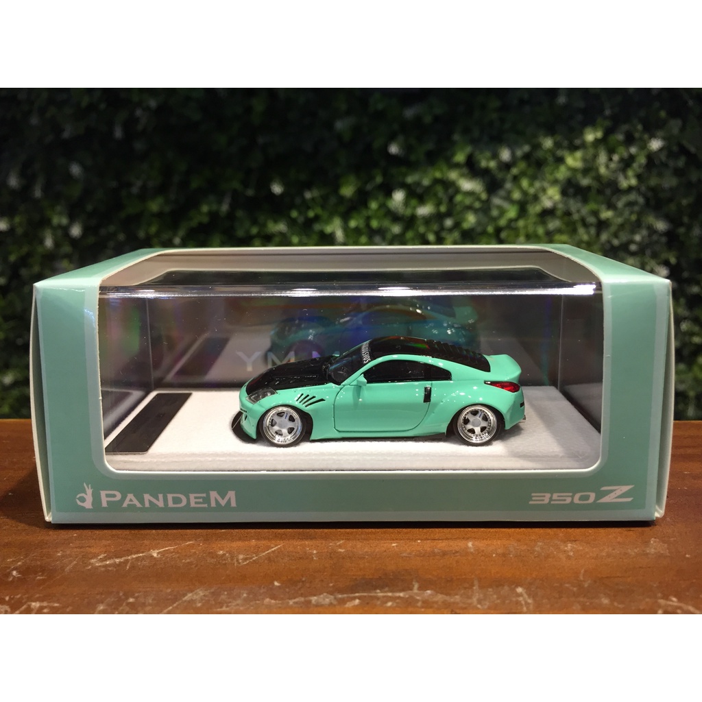 1/64 YM-Model Pandem Nissan 350Z Mint Green【MGM】