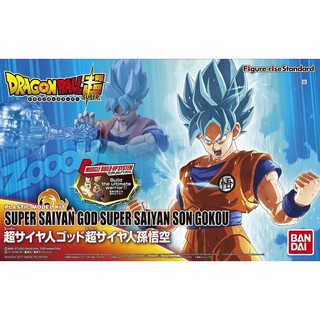 BANDAI 組裝模型 七龍珠超 Figure-rise 超級賽亞人之神 孫悟空