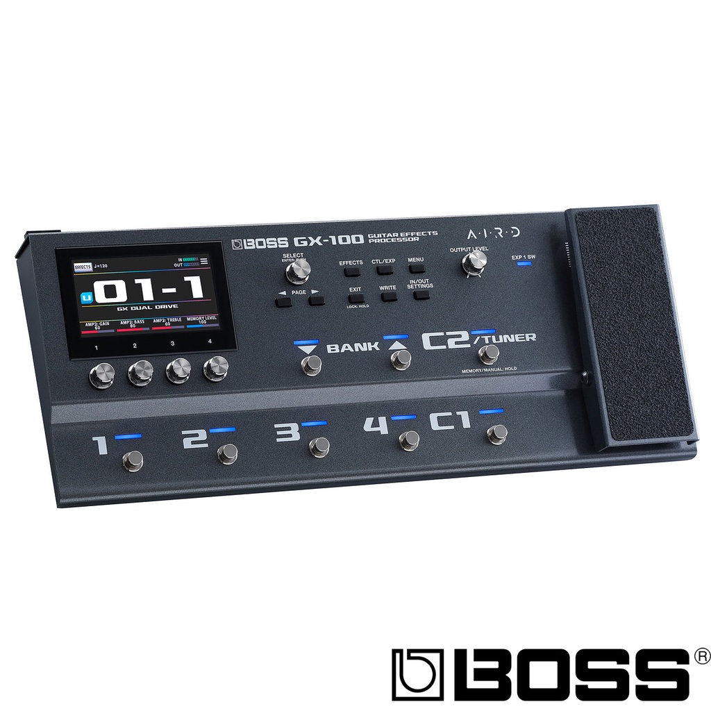 Boss GX-100 電吉他 Bass 貝斯 頂級/觸控 綜合效果器【又昇樂器.音響】