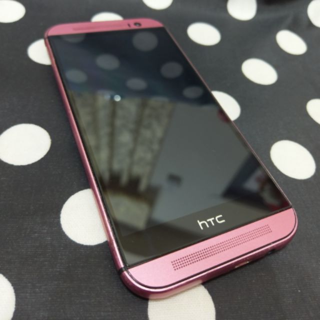 【二。手】HTC ONE m8。粉色。16G