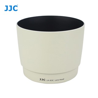 我愛買JJC大白Canon遮光罩ET-83C遮光罩ET83C太陽罩適EF 100-400mm f/4.5-5.6L IS