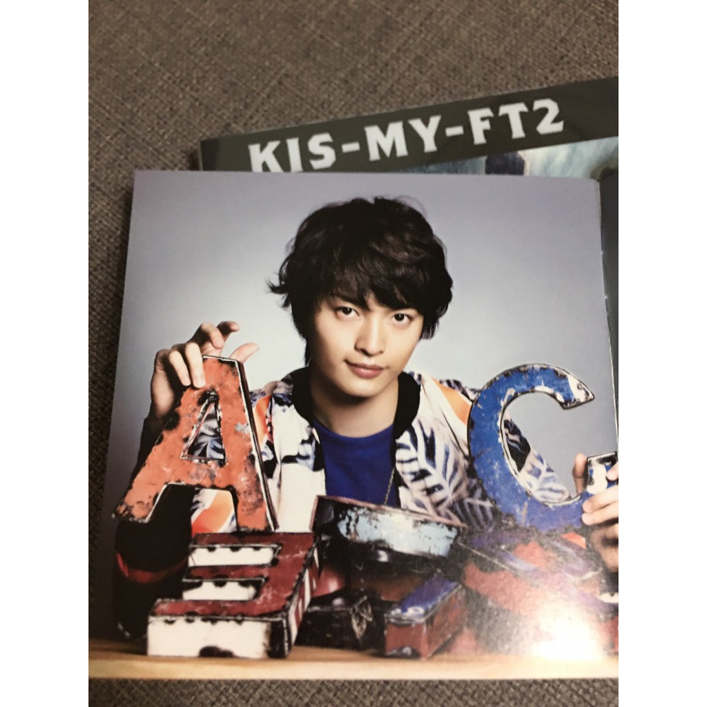 Kis My World 北山宏光千賀健永宮田俊哉横尾渉藤ヶ谷太輔玉森裕太二階堂高嗣通常盤普通盤 蝦皮購物