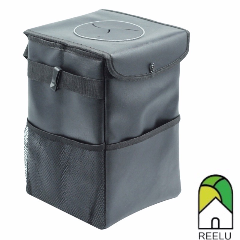 車用垃圾桶(五倍卷可用)車用收納袋多功能可防水折疊垃圾桶懸掛儲物盒收納