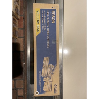 Epson YELLOW 0554 雷射印表機碳粉夾(黃色)