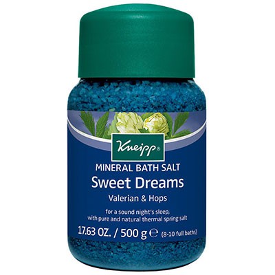 (免運)德國 Kneipp克奈圃 纈草啤酒花原始鹽泉浴鹽 500g【Sweet Dreams】