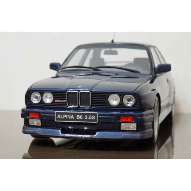 BMW Alpina B6 3.5S(E30) By Otto-Mobile 藍 1/18