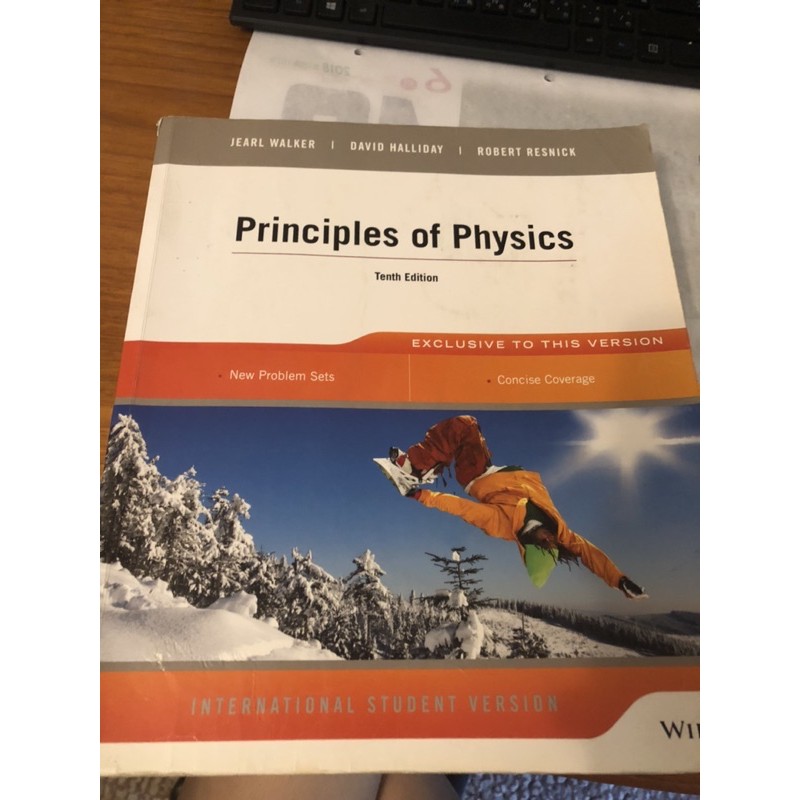 （免運）Principles of Physics 10/e  二手