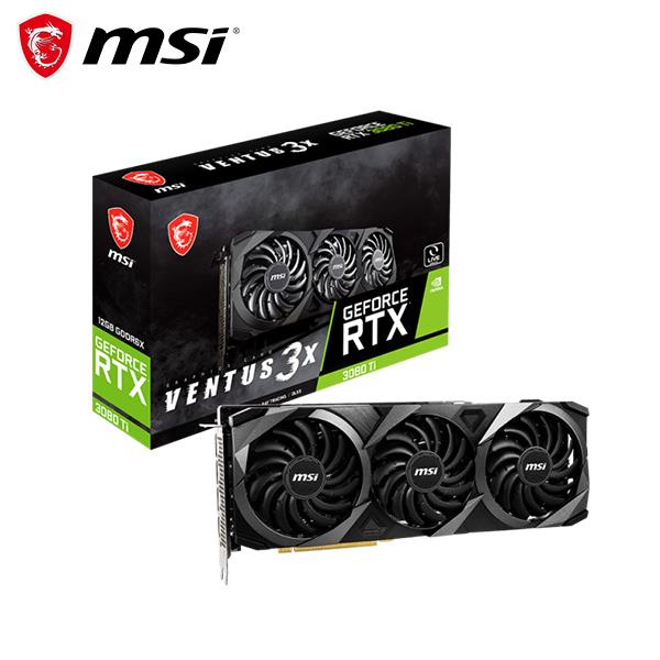 [龍龍3C] 微星 MSI RTX3080TI VENTUS 3X 12G OC 顯示卡 DDR6 電競