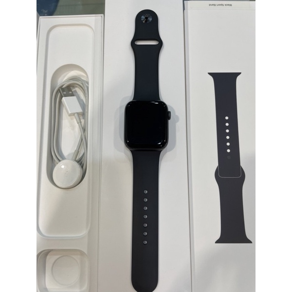中古/二手Apple Watch SE 44mm GPS 黑 智慧型手錶