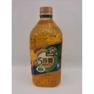 <正便宜> (超取限2罐) 桂格 得意的一天-五珍寶健康油2L / 瓶 / 超商限重5000g