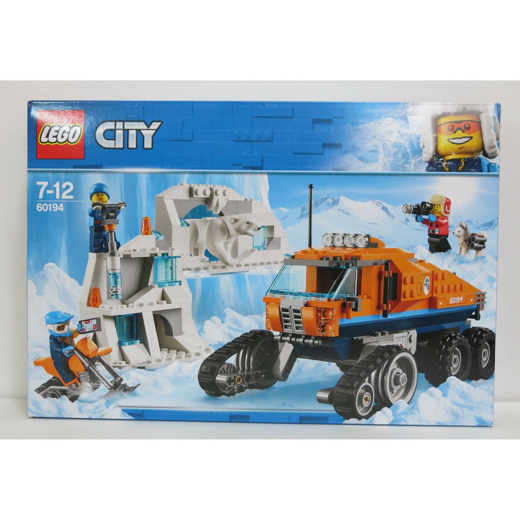 {野孩子}盒損 LEGO 樂高 CITY 城市系列 Arctic Scout Truck 極地巡邏車 60194