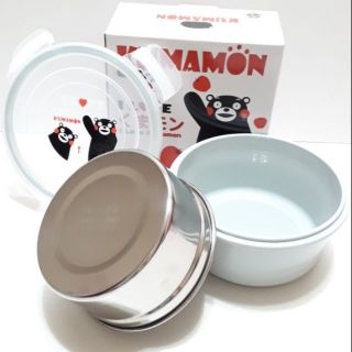 熊本熊可拆洗 學生便當盒 不鏽鋼隔熱便當盒 500ml(內)/680ml (外) 保鮮盒 便當盒