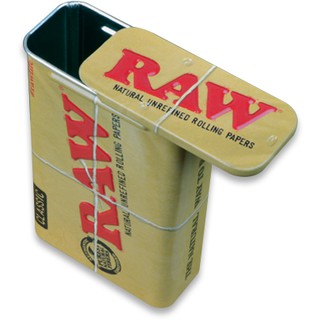 【原裝正品】RAW 金屬 防潮 捲菸盒 鐵盒 捲煙盒 攜帶盒 捲菸 收納盒 收納