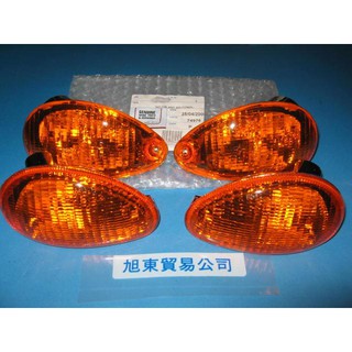 旭東偉士牌店.....VESPA 偉士牌 ET8 義大利原廠 PIAGGIO 橘色方向燈 triom一臺份