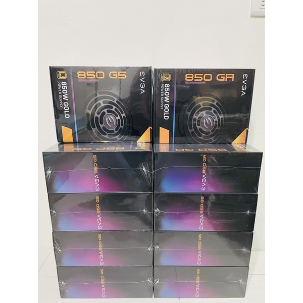 EVGA 艾維克 850W G5 (80+金牌/ATX/全模組/十年保固) 全新未拆