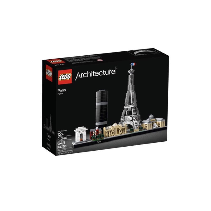 【MiniFun】LEGO 21044 建築系列 | 巴黎