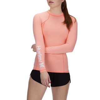 HURLEY｜女 HRLY OAO RASHGUARD LS 防磨衣