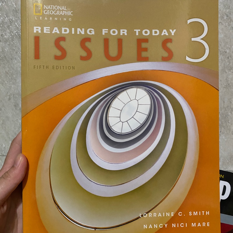 Reading for Today 3: Issues