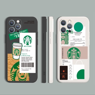 STARBUCKS 適用於 iPhone 13 Pro Max 12 11 XR XS 7 8 Plus SE 2020