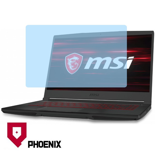 『PHOENIX』MSI GF63 9RCX 專用 高流速 光澤亮面 / 防眩霧面 螢幕貼 + 鍵盤保護膜