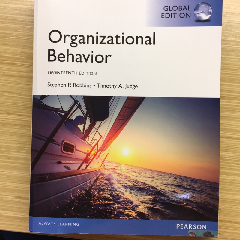 Organizational Behavior 組織行為學17版原文書