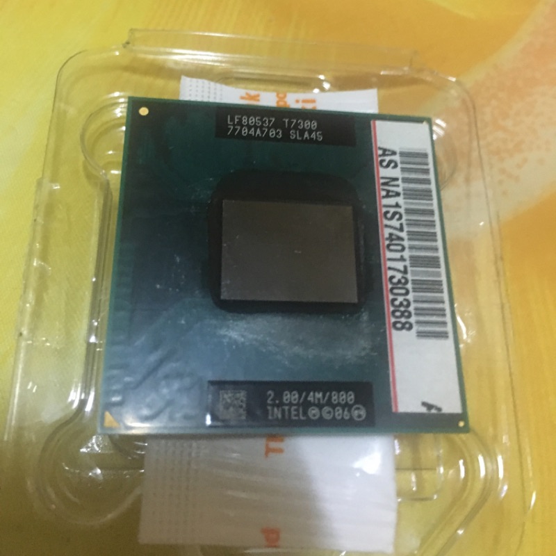 Intel core 2 due T7300 cpu 正常升級換下 送散熱膏和2隻記憶體