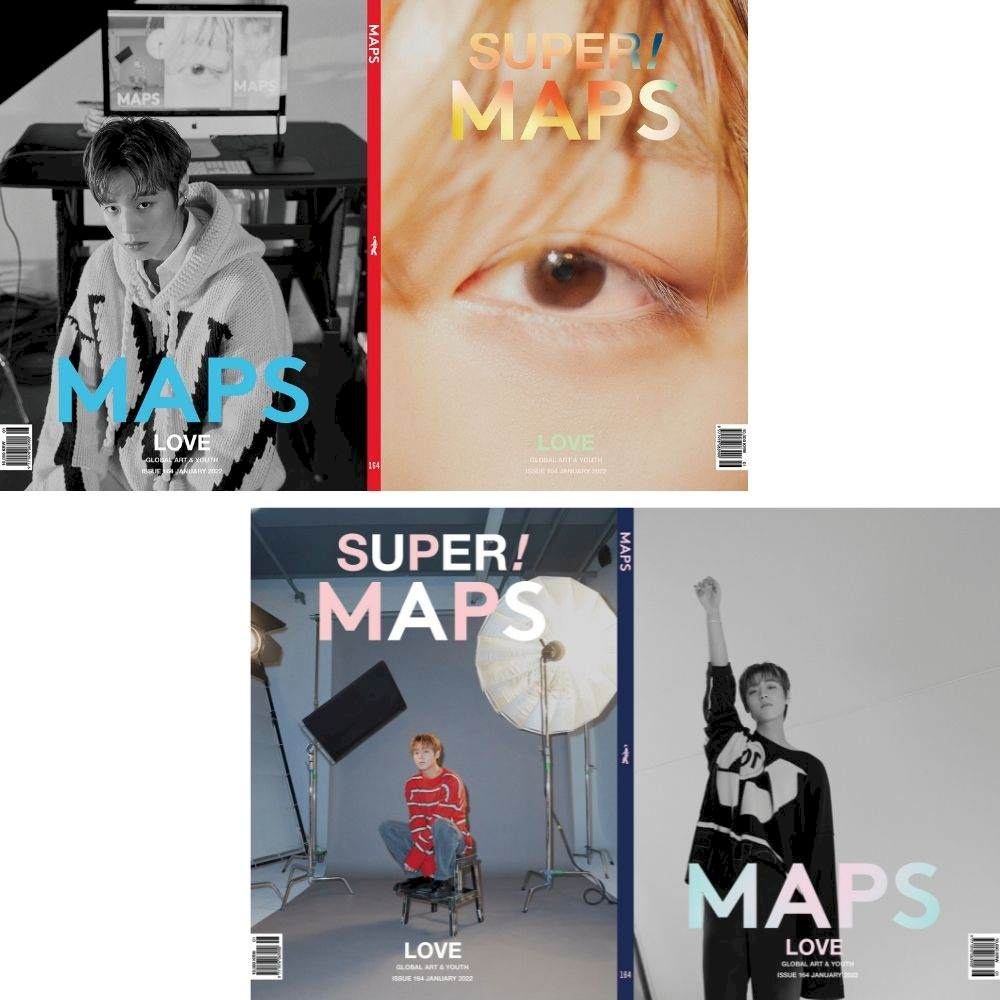 KPM-現貨 MAPS (KOREA) 1月號 2022 雙封面 Wanna One 朴志訓 權恩妃 Korea Popular Mall - 韓國雜誌周邊專賣店