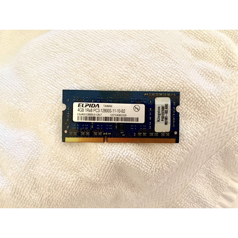Elpida DDR3 4G 蘋果原廠附的記憶體