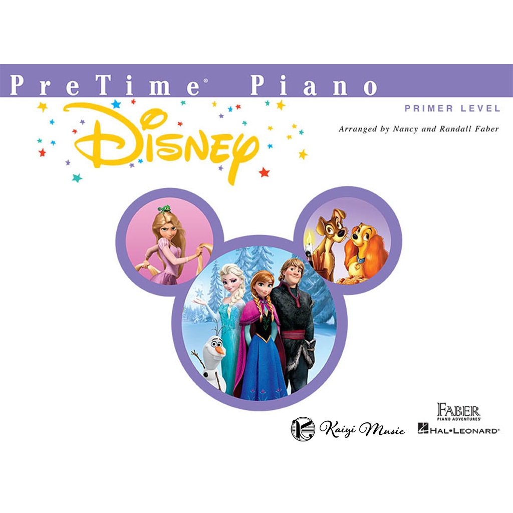 【凱翊︱HL】芬貝爾鋼琴教程：迪士尼鋼琴樂譜 初級	Faber Piano Disney Primer Level