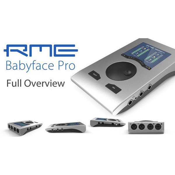 造韻樂器音響- JU-MUSIC - 最新款 RME Babyface PRO USB 錄音介面 音效卡 DAC 預購中