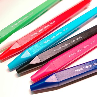 瑞士Premec Radical 消光系列 Gel Pen 膠墨筆 0.5mm 無筆夾