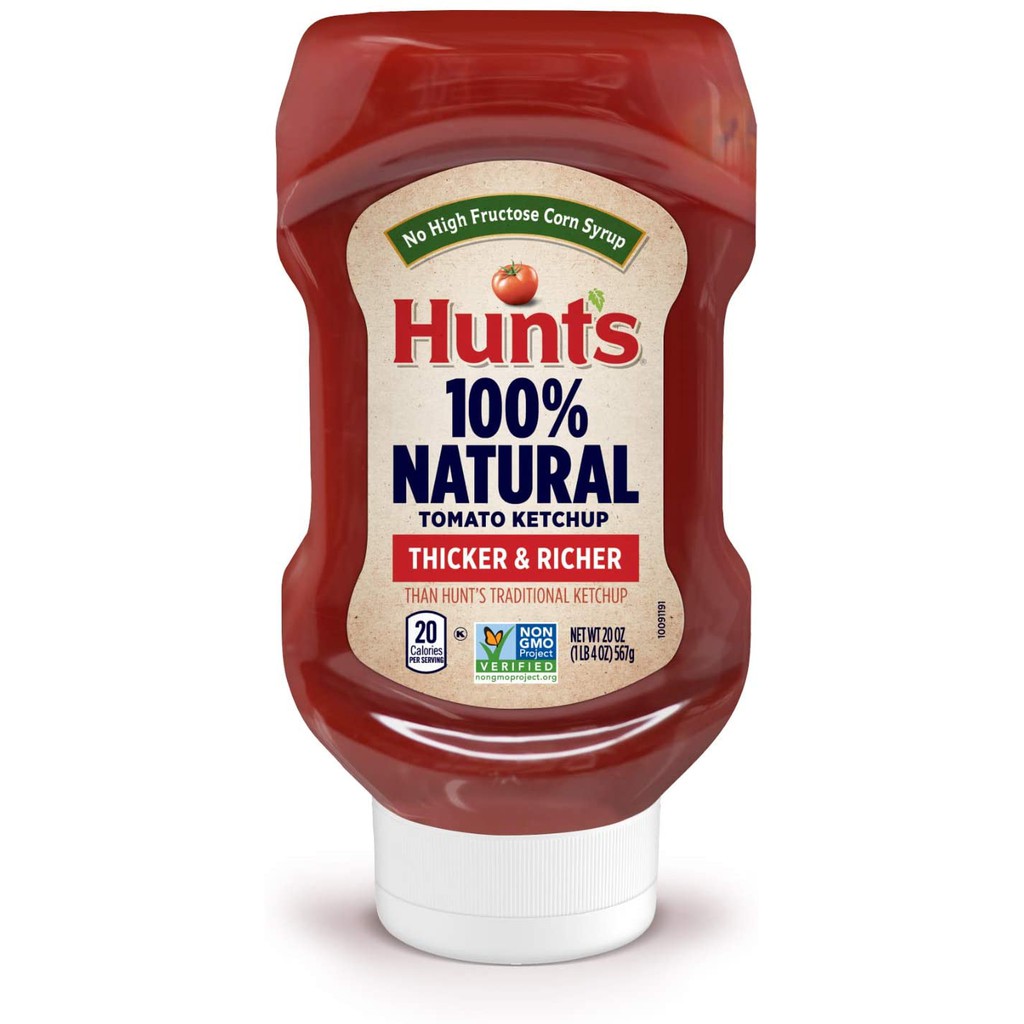 Hunt's 漢斯 番茄醬 倒瓶 ketchup kosher 567g 即期【Suny Buy】