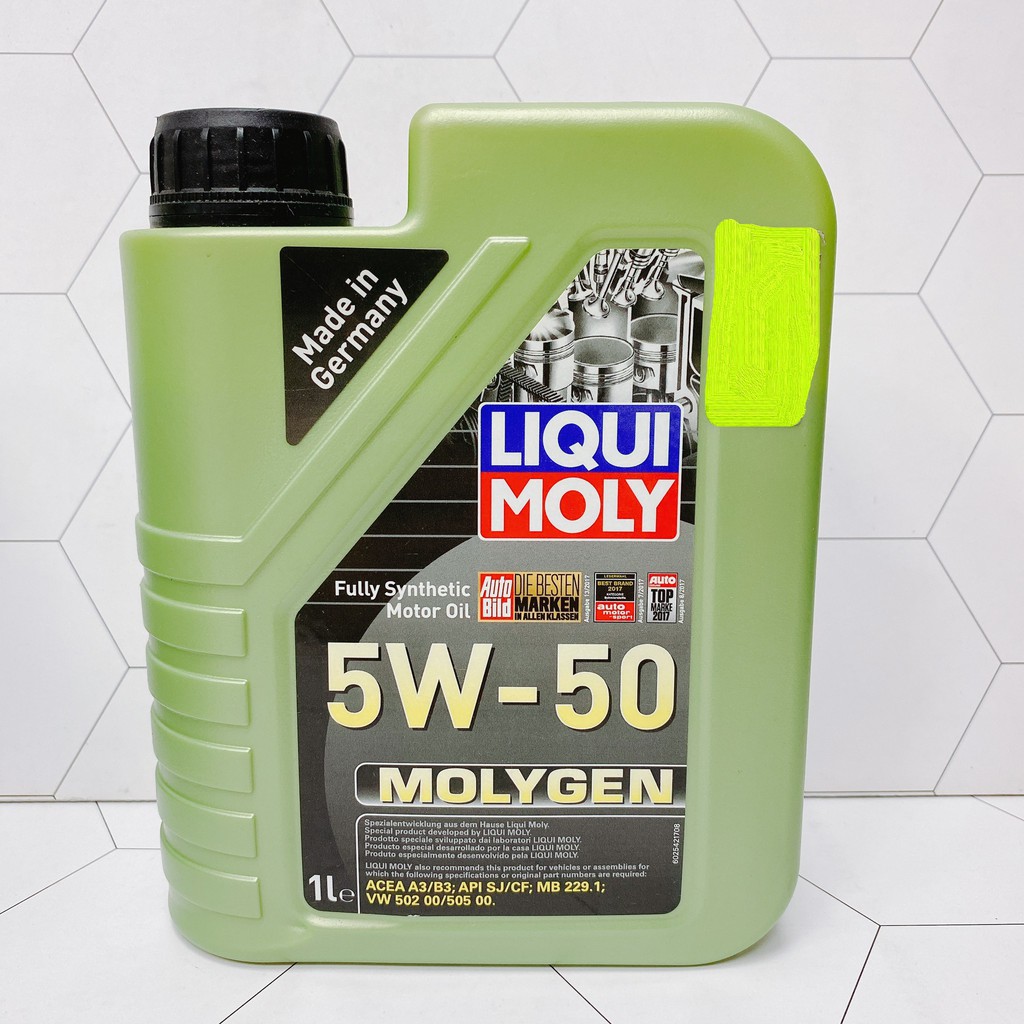 合沁車業 LIQUI MOLY 力魔 MOLYGEN 5W50 液態鉬 5W-50 合成機油 #2542