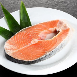 寒聚生鮮 智利厚切 鮭魚切片400g±5% 鮭魚輪切 鮭魚之亂