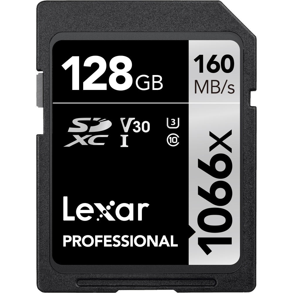 Lexar 雷克沙 Professional 128G SDXC UHS-I 1066x Silver系列 公司貨