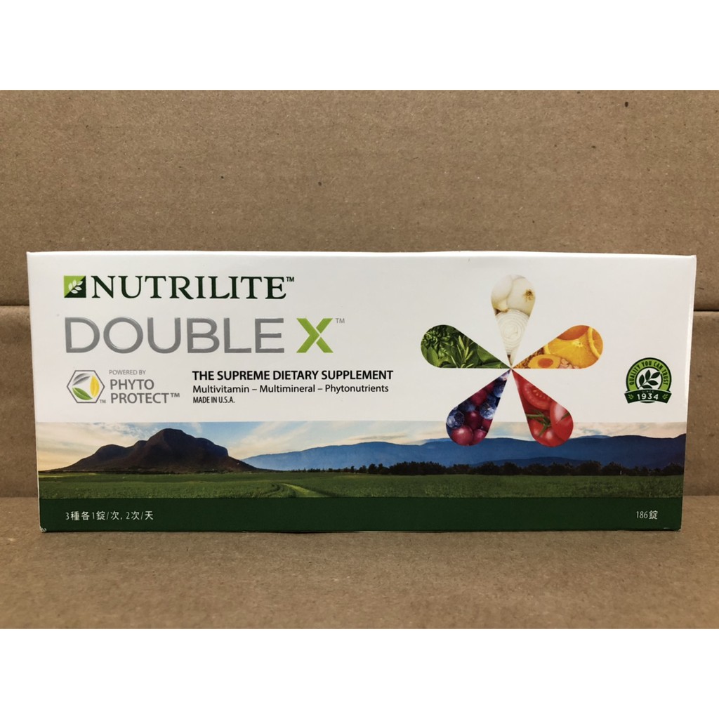 *便宜出清*安麗 Double X綜合營養片 補充包 蔬果綜合營養片 安麗紐崔萊 Double X 非盒裝【2045】