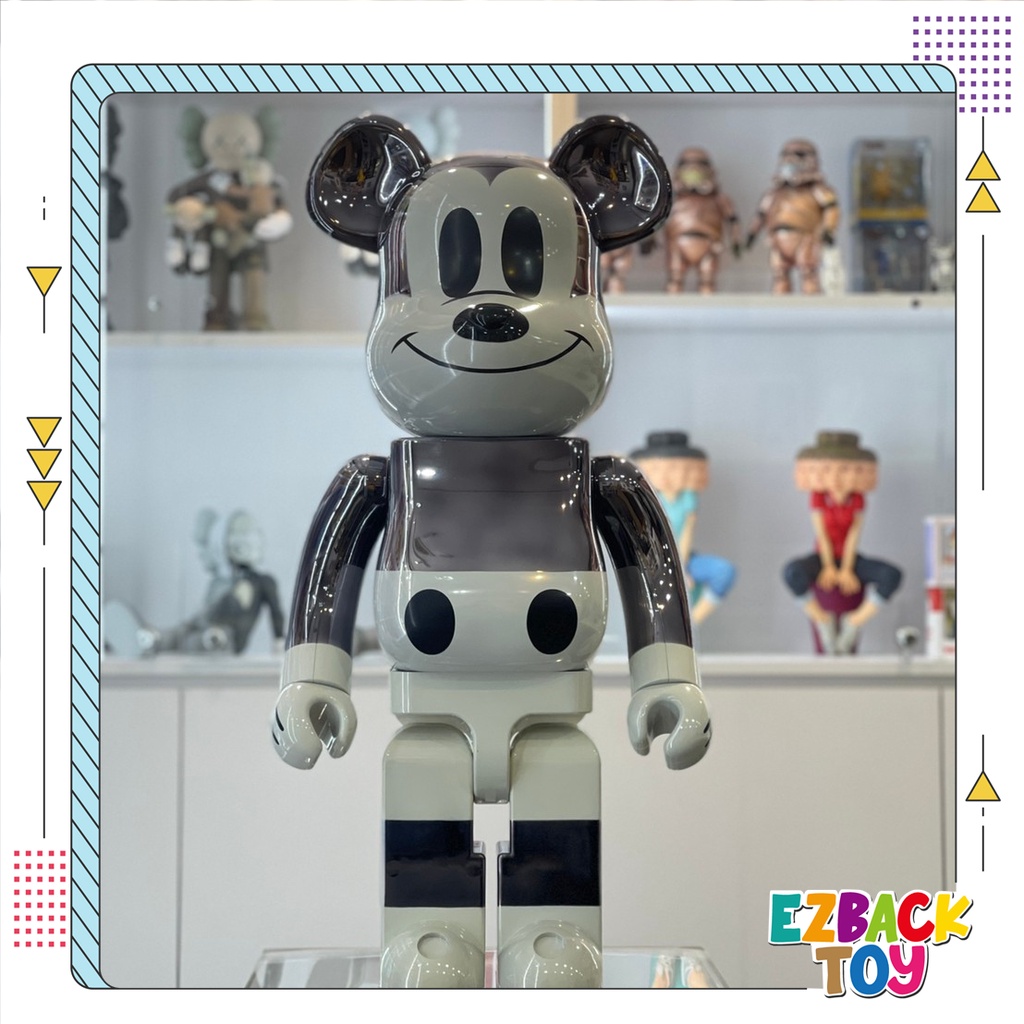 【Ezback 藝立倍】Be@rbrick 1000% Fragment Design Mickey 米奇一代藤原浩