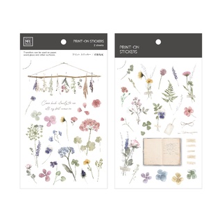 MU【Print-On Stickers轉印貼紙】No.194 | Rub-On Sticker