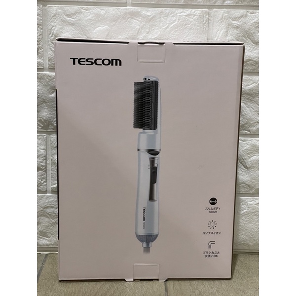 TESCOM 負離子捲髮梳TIC756TW最新款-可換頭